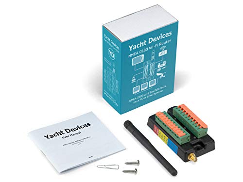 YachtD Other NMEA 0183 WI-FI Router-4 X NMEA0183, 1 X SEATALK, WiFi NYD-015, Multicolor, One Size von YachtD