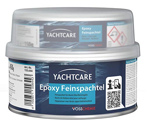 Yachtcare Epoxy Feinspachtel 450g - Premium Feinspachtel Epoxidspachtel für den Über- und Unterwasserbereich von Yachtcare