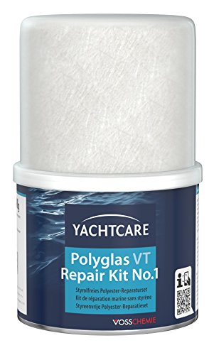 Yachtcare Uni POLYGLAS Repair KIT VT Nr. 1 Polyesterharz, 400g von Yachtcare