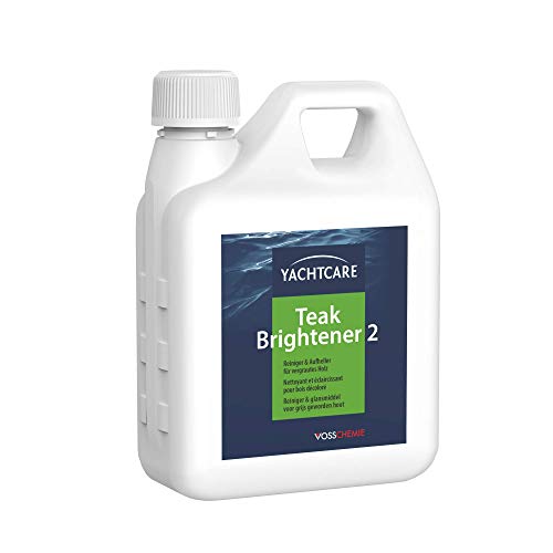 Yachtcare Teak Brightener 1L - Leistungstarker Teak Entgrauer von Yachtcare