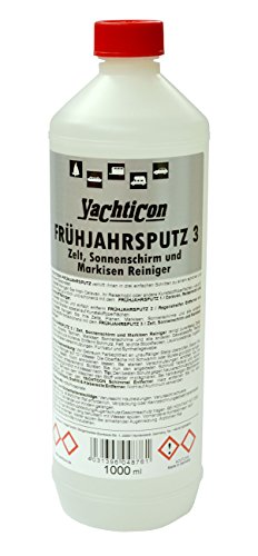 YACHTICON Frühjahrsputz 3 Zelt, Sonnenschirm und Markisen Reiniger 1 Liter von YACHTICON