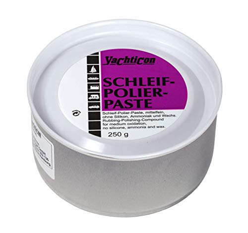 YACHTICON Schleifpaste Polierpaste Medium M100, Gewicht:250g von YACHTICON