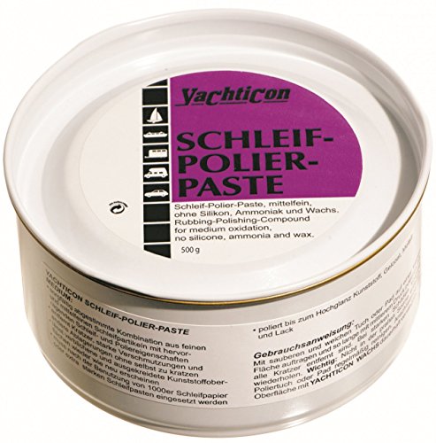YACHTICON Schleifpaste Polierpaste Medium M100, Gewicht:500g von YACHTICON