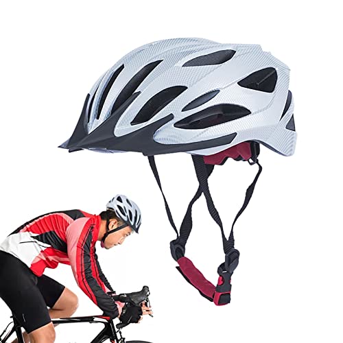 Yajimsa Rennradhelme Ultraleicht Berghelme Verstellbare Helme für Herren Damen mit Einstellknopf und Sicherheitsrücklicht von Yajimsa