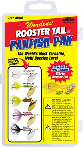 Yakima Bait Rooster Tail Panfish Pak Mix, 1/6 oz Box von Yakima Bait