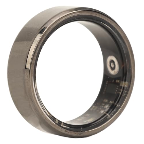 Yanmis Smart Ring, Bluetooth-Schlafüberwachung, Gesundheits-Tracker, Schrittzählung, IP68 Wasserdicht, Schlafqualitätsüberwachung Smart Ring mit APP (21,5 mm/0,85 Zoll) von Yanmis