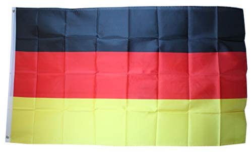 Yantec Flaggen 2er Pack Deutschland Fahne 90 * 150 cm von Yantec Flaggen