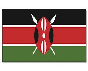 Flagge Kenia 90 * 150 cm von Yantec von Yantec Flaggen