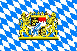 Yantec Flagge Bayern mit Wappen 60 * 90 cm Fahne von Yantec Flaggen