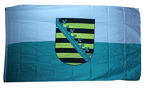 Yantec Flaggen Sachsen 60 * 90 cm Fahne von Yantec Flaggen