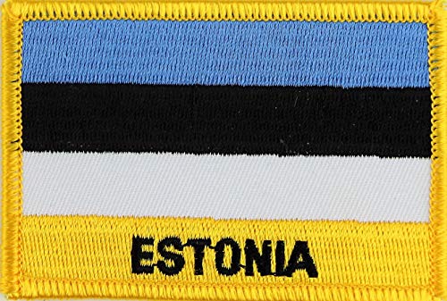 Estland Yantec Flaggenpatch mit Ländername von Yantec Patch