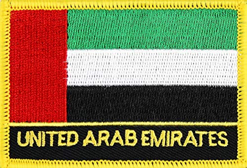 Vereinigte Arabische Emirate Yantec Flaggenpatch mit Ländername von Yantec Patch
