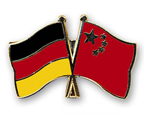 5er Pack Deutschland - China Freundschaftspin Yantec Pin Flagge von Yantec Pins