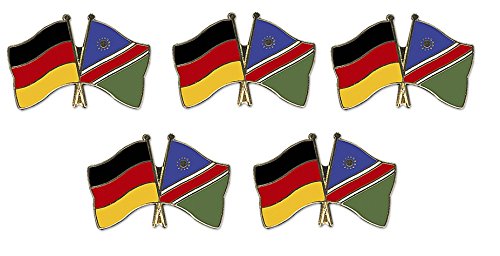 5er Pack Deutschland - Namibia Freundschaftspin Yantec Pin Flagge von Yantec Pins