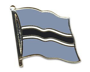 Yantec Flaggenpin Botsuana Botswana Pin Flagge von Yantec® Pins