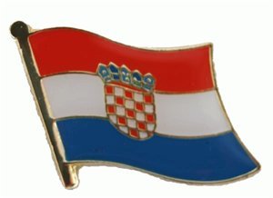 Yantec Flaggenpin Kroatien Pin Flagge von Yantec Pins
