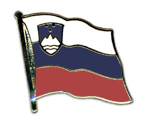 Yantec Flaggenpin Slowenien Pin Flagge von Yantec Pins