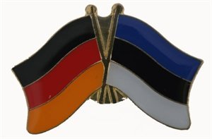 Yantec Freundschaftspin Deutschland-Estland Pin Flagge von Yantec Pins