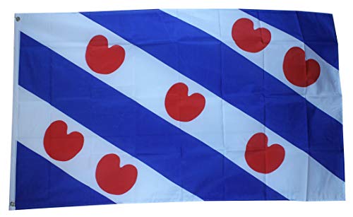 Yantec Friesland (NL) Flagge Fahne 90 * 150 cm von Yantec