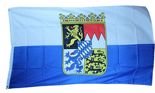 Yantec Bayern Dienstflagge Flagge 90 * 150 cm von Yantec