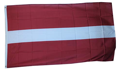 Yantec Lettland Flagge Fahne 90 * 150 cm von Yantec
