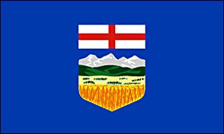 Yantec Outdoor - Hissflagge Alberta 90 * 150 cm Flagge von Yantec
