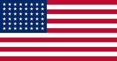 Yantec USA- 48 Sterne Flagge 90 * 150 cm von Yantec