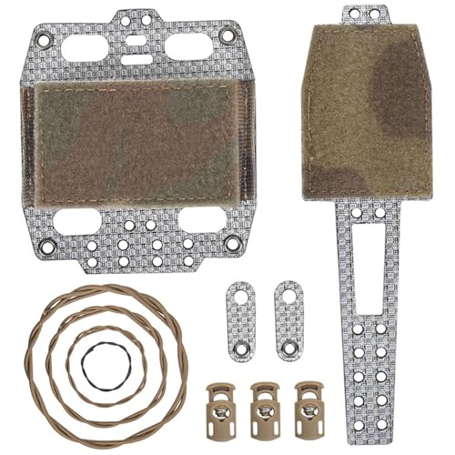Taktischer Helmbatteriebeutel, Nylon-Helm-Batteriebeutel, T-förmiger Batteriespeicherhalter Helm Gegengewichtsbeutel mit Haken- und Schleifenklebeband für Taktische Helm von Yaoliucp