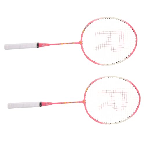 Yardwe 1 Paar Badmintonschläger Aus Aluminiumlegierung Im Freien Cartoon Badmintonschläger Trainingsschläge Kinder Badmintonschläger von Yardwe