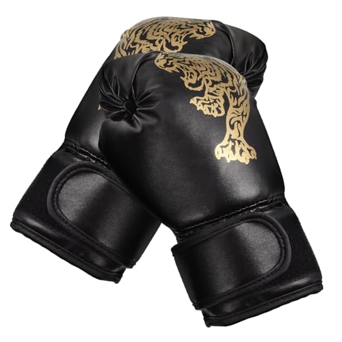 Yardwe 1 Paar Boxhandschuhe Ringerhandschuhe Kampfhandschuhe Pu Handschuhe Boxtrainingshandschuhe von Yardwe