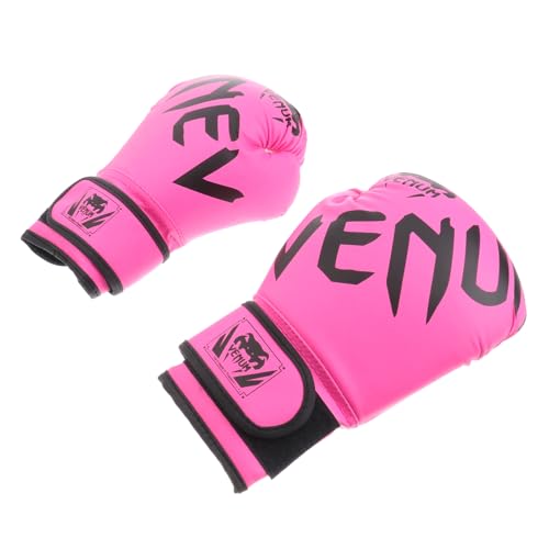 Yardwe 1 Paar Pu Handschuhe Ringerhandschuhe Kampfhandschuhe Boxhandschuhe Boxtrainingshandschuhe von Yardwe