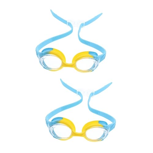 Yardwe 2 Stk Taucherbrille schwimmbrilen schwimbrille Kinder Schwimmbrille Schwimmbrillen für Kinder Kinderschwimmbrille Junge Antibeschlag-Schwimmbrille Schwimmausrüstung anti Nebel Glas von Yardwe