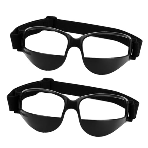 Yardwe 2 Stück Basketball Trainingshilfe Trainingsbrille Trainingsbrille Basketballbrille Anti Low Head Brille von Yardwe