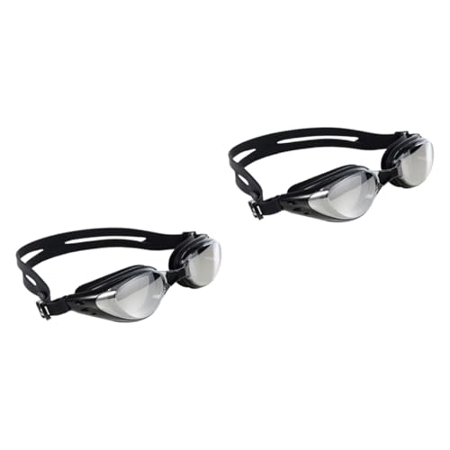 Yardwe 2 Stück Schwimmbrille Erwachsene Brillen Zum Schwimmen Anti Fog Schwimmbrille von Yardwe