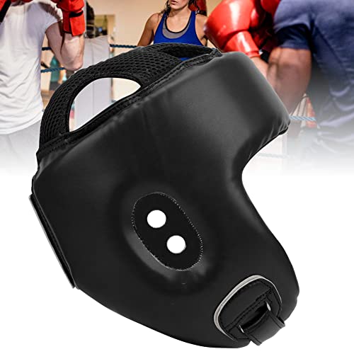 Boxhelm, Kopfschutz aus PU-Leder für das Training (L) von Yctze