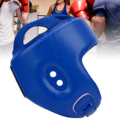 Boxhelm, Kopfschutz aus PU-Leder für das Training (S) von Yctze