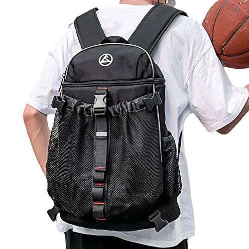 Yeeda Basketballtasche Fußball Rucksack mit Ballfach, Multifunktionaler Rucksack für Basketball, Fußball, Volleyball von Yeeda