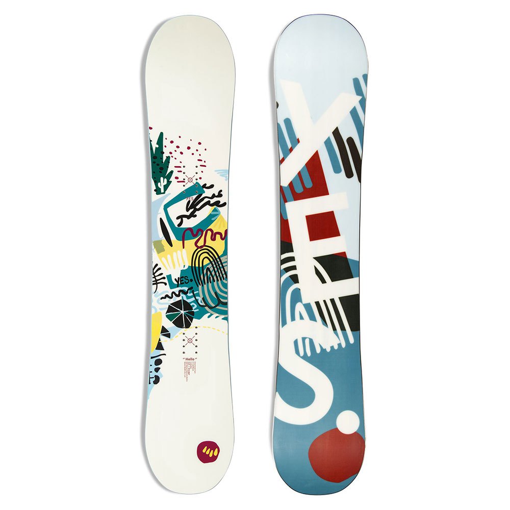 Yes. Hello Woman Snowboard Mehrfarbig 155 von Yes.