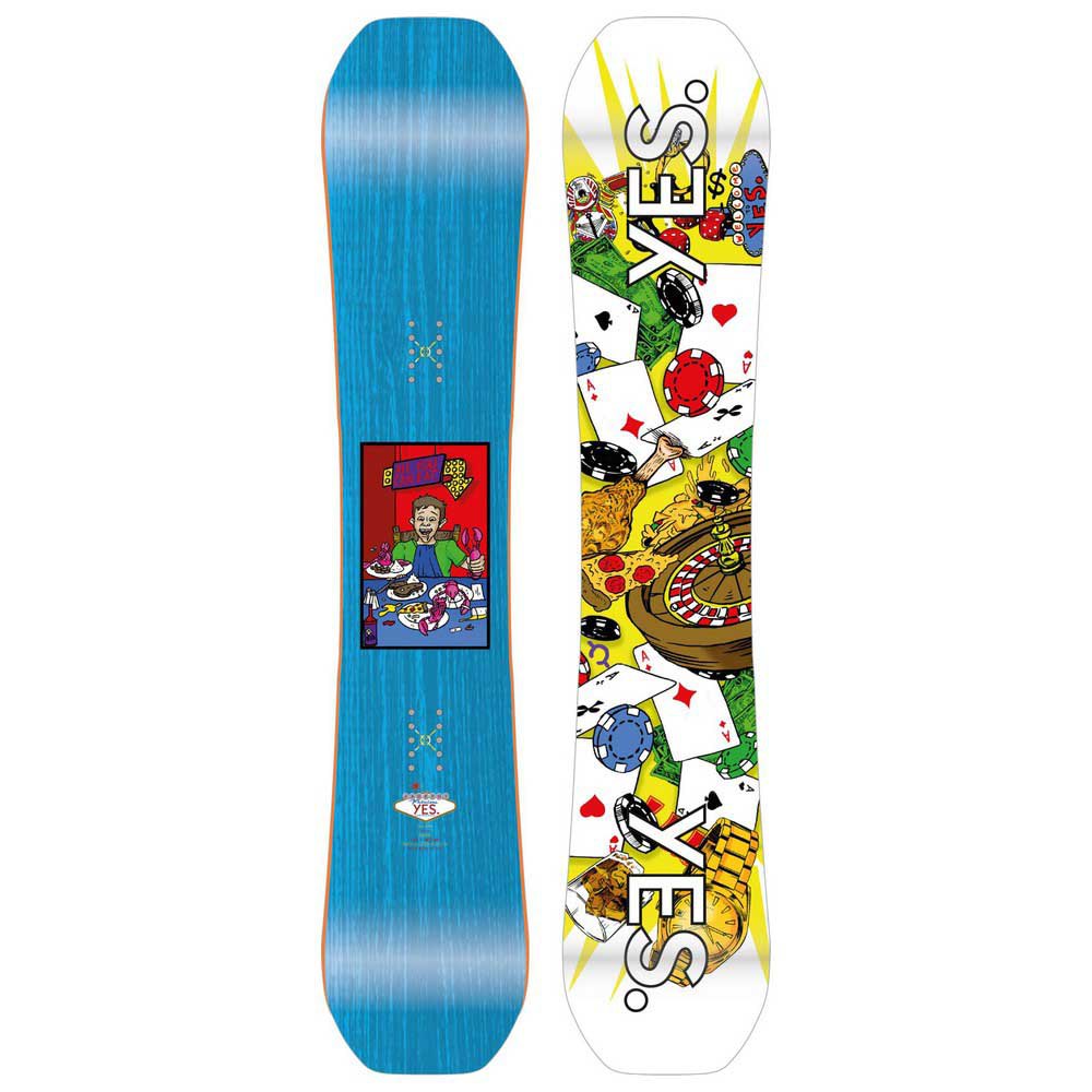 Yes. Jackpot Snowboard Mehrfarbig 158 von Yes.