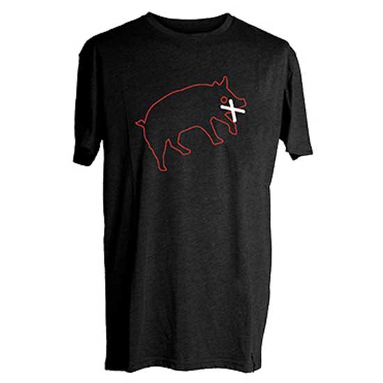 Yes. Muzzled Pig Short Sleeve T-shirt Schwarz S Mann von Yes.