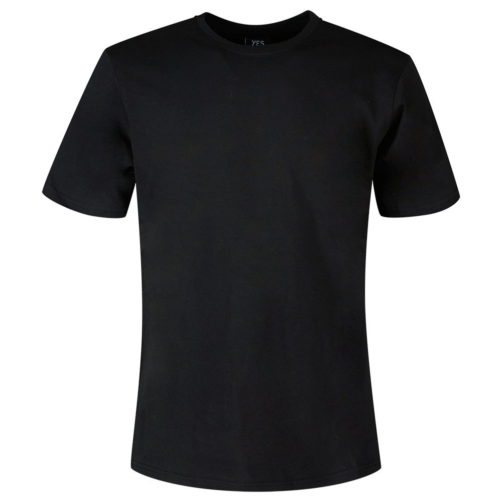 Yes. Uninc Short Sleeve T-shirt Schwarz XL Mann von Yes.