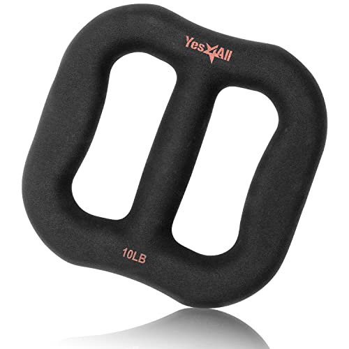 Yes4All 3-in-1 Multifunktionale Neopren-Hantel/Mehrzweck-Hantel mit festem Kern, ergonomische Kurve von Yes4All