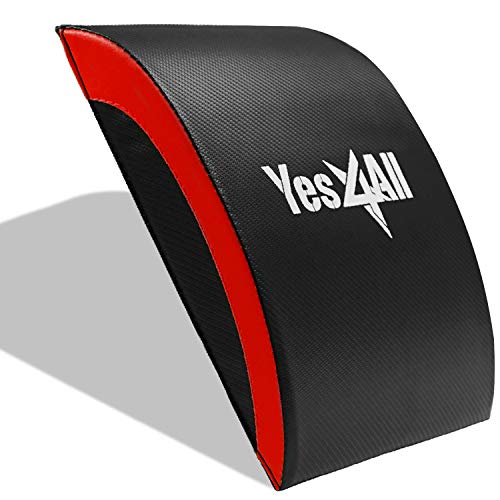 Yes4All Bauchmuskel-Matte, Ab Übung Matte Core Trainer , Gymnastikmatte mit Steißbein Schutzpolster/Bauchkeil - Bauchmatte Unterstützung für Abdominal Training, Sit-Up-Pad Bauch von Yes4All