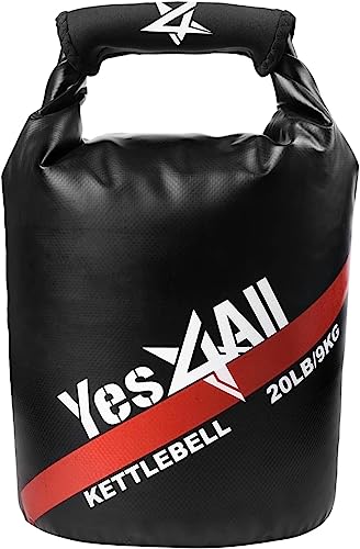 Yes4All Sandsack-Kugelhantel, robuste Sandsäcke für Fitness, Konditionierung, MMA und Kampfsport (Sand nicht im Lieferumfang enthalten) von Yes4All