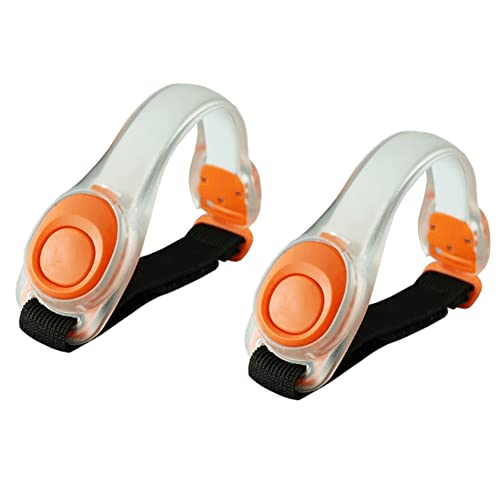 Yessetry LED-Armband, Armband, hohe Sichtbarkeit, Sicherheitsbeleuchtung, für Radfahren, Orange von Yessetry