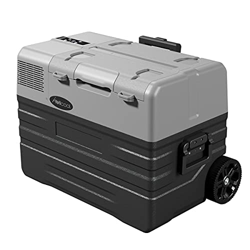 YetiCool PX42 GREY Elektrische Kompressor-Kühlbox, App Steuerung per Bluetooth, 12/24 V und 230 V, für Auto, LKW, Boot, Camping Kühlschrank von YetiCool