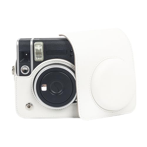 YiQinzcxg Tragetasche mit abnehmbarem, verstellbarem Gurt, Kamera-Schultertasche, kratzfest, für Mini 40 Sofortbildkamera, kompakte und leichte Kameratasche für Mini40, weiß von YiQinzcxg