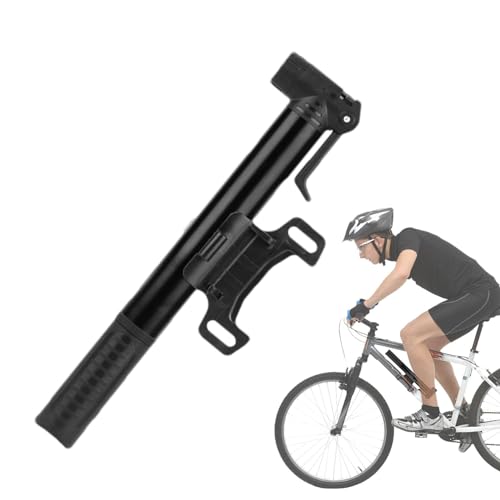 Yianyal Fahrradpumpe, manuelle Hochdruck-Rahmenpumpe, Reifenfüller, Fahrradreifenpumpe, Luftpumpe, Hochdruck-Rahmenpumpe für Rennräder und Mountainbikes von Yianyal