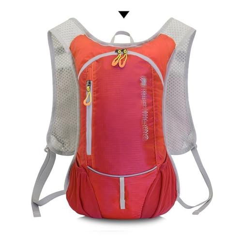Fahrradrucksack, Rucksack mit Trinksystem, trinkblase Rucksack für Reisen Wandern Camping(Color:Red) von Yinova