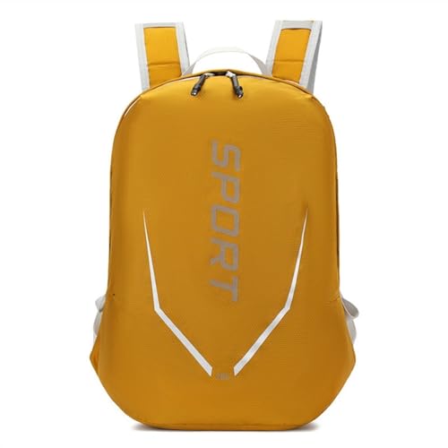 Fahrradrucksack, Wasserdicht Leicht Atmungsaktiv Fahrradrucksack, trinkblase Rucksack für Reisen Wandern Camping(Color:Orange) von Yinova